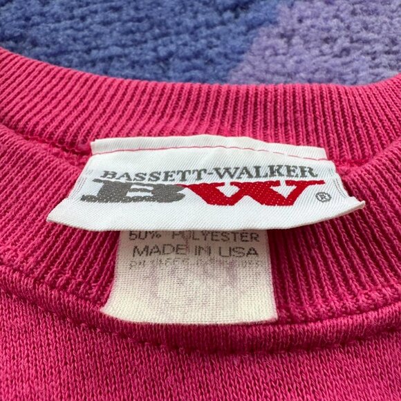 Women's Pink Sweatshirt - Picture 3 of 5